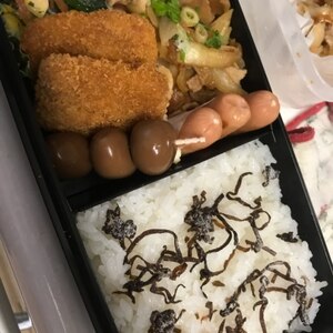 お弁当に！ウインナーのコンソメ炒め♪